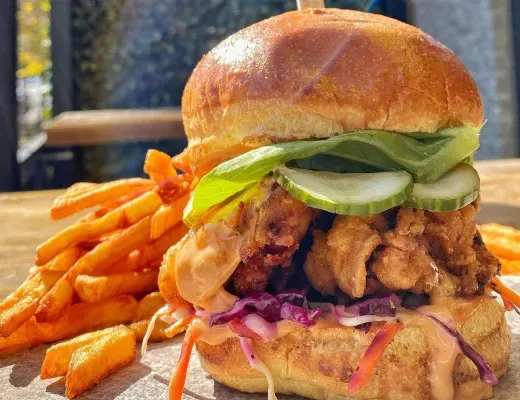 Hamburger au poulet